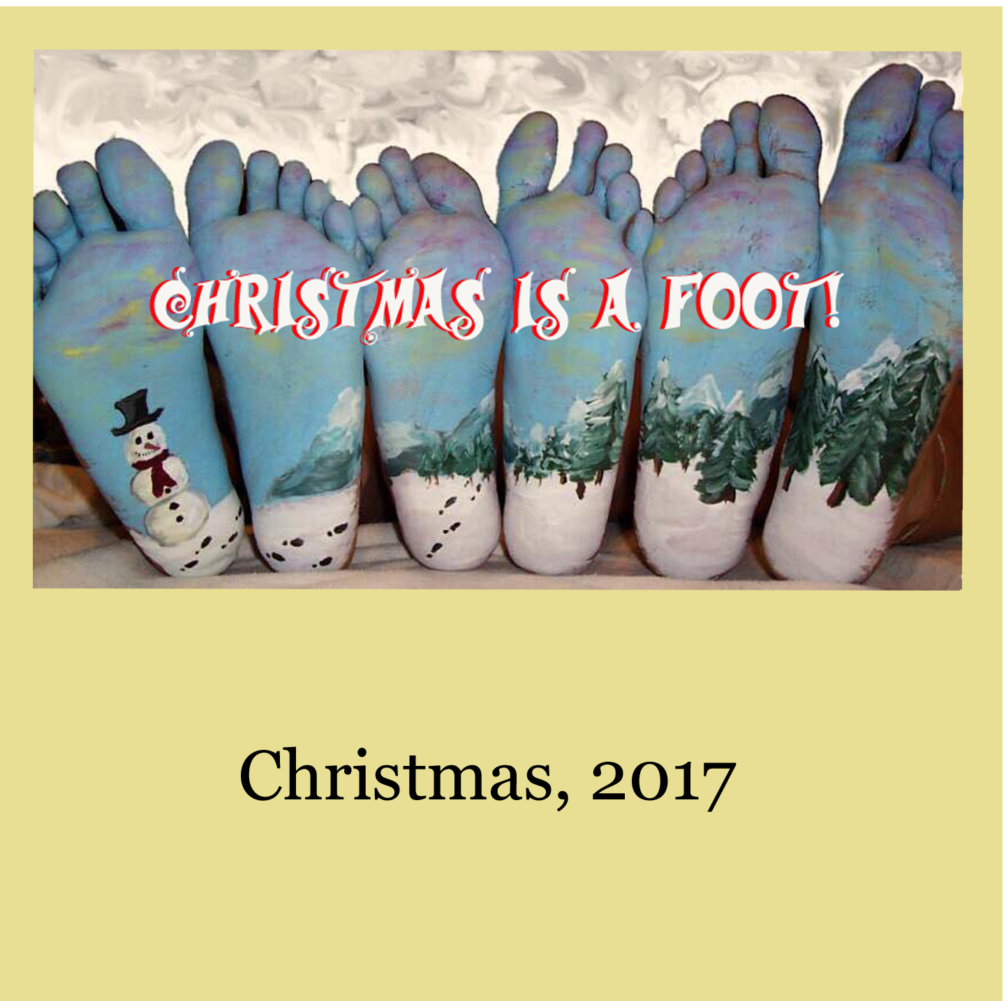 Merry Christmas 2017 from Chandler – Christmas Is A Foot!